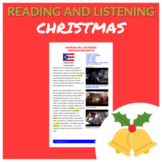 Christmas Spanish Reading Comprehension - La Navidad en lo