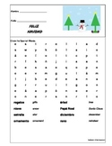 Christmas - Spanish Word Search - Elementary