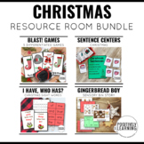 Christmas Special Education Bundle of December Learning Ac