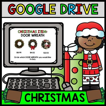 Preview of Christmas - Google Drive - Special Education - Shopping - Budget - Life Skills