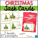 Christmas Special Education Task Boxes Basic Concepts Spee