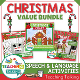 Christmas Speech Therapy Activities Value Bundle