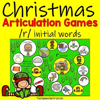 christmas r words speech therapy