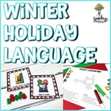 Christmas Speech and Language Activities