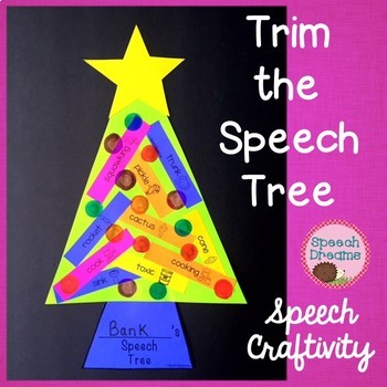 Preview of Christmas Speech and Therapy Activities: Early and Later Developing Sounds