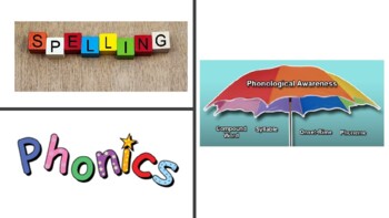 Preview of Christmas Spelling, Phonological Awareness, & Phonics!