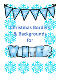 Christmas Borders & Backgrounds for Winter