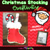 Christmas Stocking Craft | Candy Cane | Letter to Santa