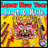 Lunar New Year, Chinese New Year Dragon Craft and Writing 