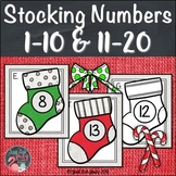 Christmas Stocking Number Card Activities