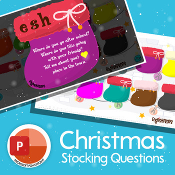 Preview of Christmas Stocking Questions PowerPoint Presentation №147