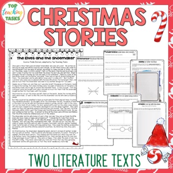 Preview of Christmas Stories | Literature Reading Comprehension Passages with Questions