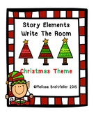 Christmas Story Elements Write the Room