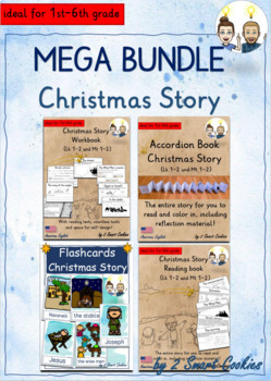 Preview of Christmas Story Nativity GROWING Mega Bundle Bible Jesus Religion (AmE)