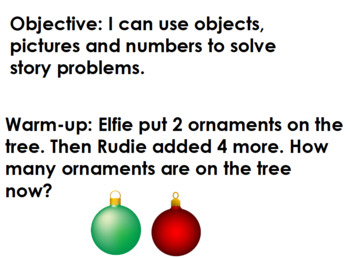 Preview of Christmas Story Problems