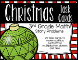 Christmas Story Problems for 3rd Grade Math