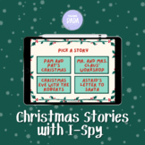 Christmas Story and I-Spy (Boom Cards)