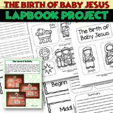 Christmas Activity | Lapbook Birth of Baby Jesus | Graphic