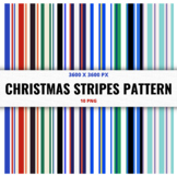 Christmas Stripes 10 Patterns
