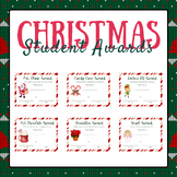 Christmas Student Awards Flash Cards