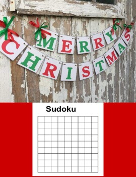 Preview of Christmas Sudoku!!