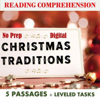 Preview of Christmas Symbols / Digital / Reading Comprehension