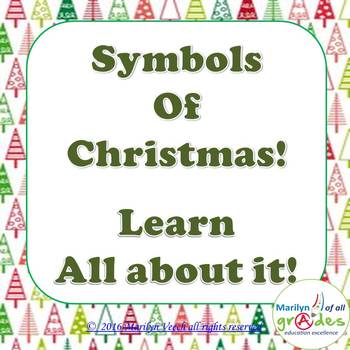 Christmas Symbol Research,Holiday Projects, Worksheets, Writing, Questions.