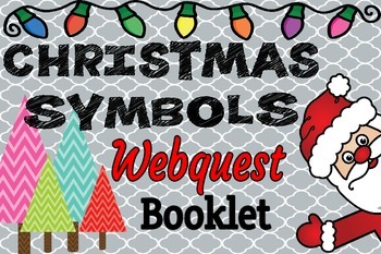 Preview of Christmas Symbols WebQuest