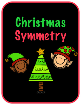 Preview of Christmas Symmetry Activity