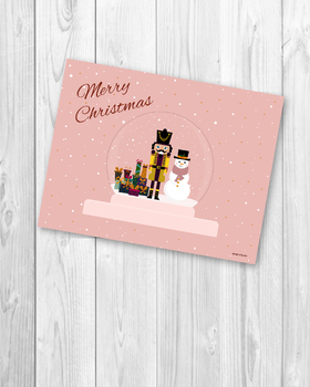 Preview of Christmas Table Placemat, Nutcracker Printable Christmas Placemat