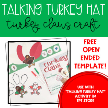 Talking Turkey Claus Hat: Christmas Speech and Language Therapy