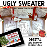 Christmas Task Cards: 9 Ugly Sweater Presents