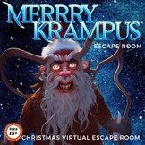 Christmas Escape Room All Subjects, Krampus, Middle, High 