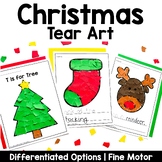 Christmas Tear Art Craft
