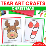 Christmas Tear Art Crafts - Preschool and Kindergarten Fin