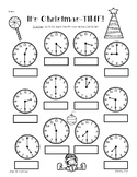 Christmas Telling Time - to the hour, half hour and quarte