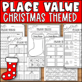 Christmas Tens and Ones Worksheets and Sorts Place Value W