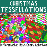 Christmas Tessellations Holiday Math Art and Craft Activit