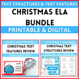 Christmas Text Features and Text Structures