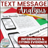Christmas Text Message Analysis Inferencing and Citing Evidence