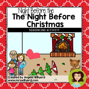 Preview of Christmas: The Night Before the Night Before Christmas Sequencing / Retelling