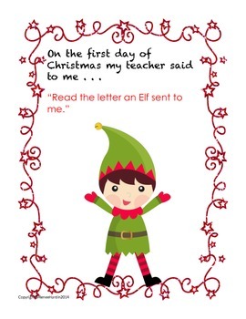 Christmas: The Twelve (School) Days of Christmas with Jingle the Elf