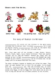 Christmas - The story of Rudolph the Reindeer - Cloze Passage