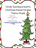 Christmas-Theme Fluency Pyramids