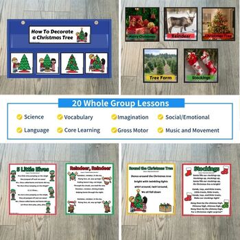 Christmas Theme  Lesson Plan Activities For Toddlers and Preschool