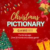 Christmas Theme Pictonary end of year Game!