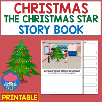Christmas Theme - The Christmas Star Story Book by Cloud Learners SLP