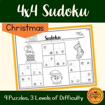 Free Printable 4x4 Sudoku Puzzles