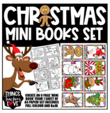 Christmas Fun Mini Books, Mini Zines, Full Colour and B&W 