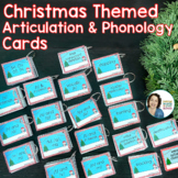 Christmas Themed Articulation and Phonology Cards